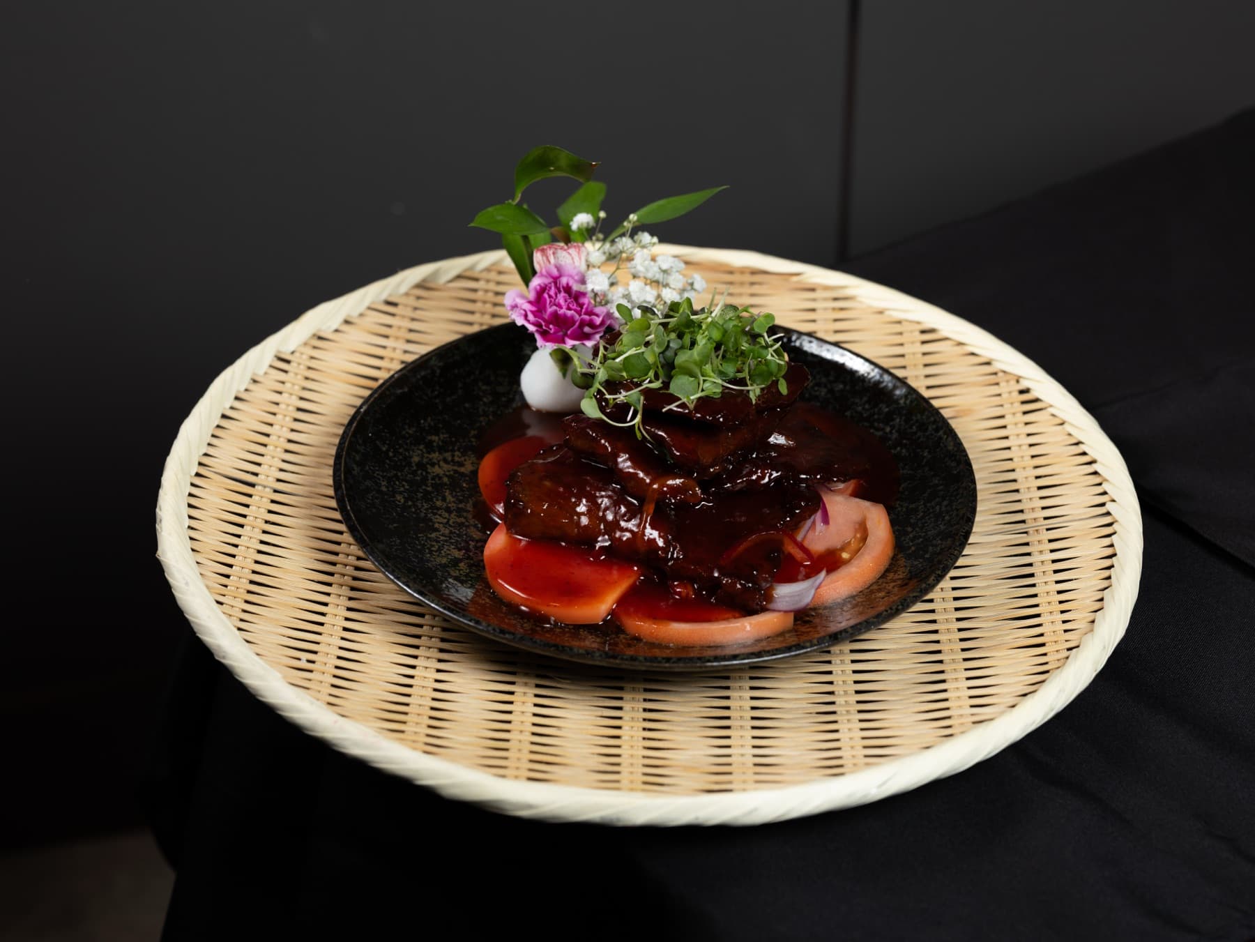 Kyoto-style pork ribs